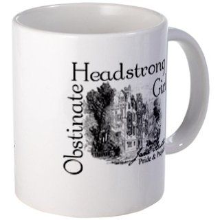 Obstinate Headstrong Girl Mug Mug by CafePress: Kitchen & Dining