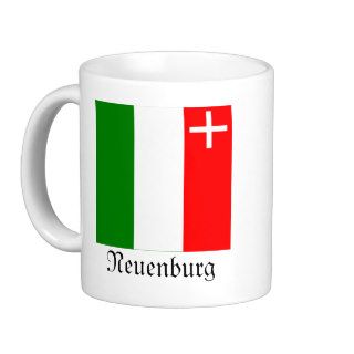 Neuenburg, Schweiz Fahnen Flags Coffee Mugs