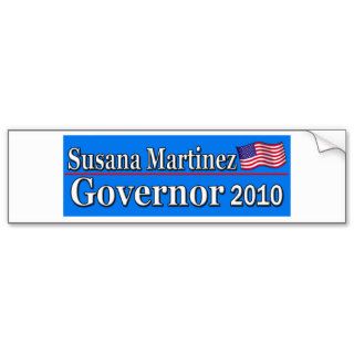 Susana Martinez For Governor Bumper Sticker