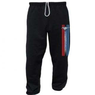 Ford Mustang Black Sweatpants: Clothing