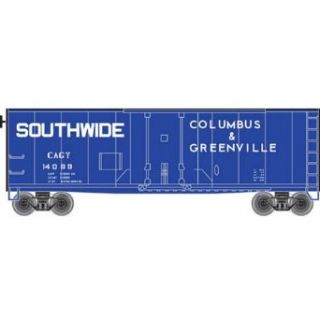 Trainman Columbus and Greenville #14089 40' Plug Door Boxcar N Scale Freight Car: Toys & Games