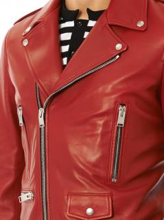 Leather motorcycle jacket  Saint Laurent
