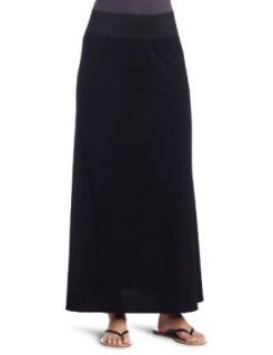 Necessary Objects Juniors Knit Maxi Skirt, Black, X Small at  Womens Clothing store