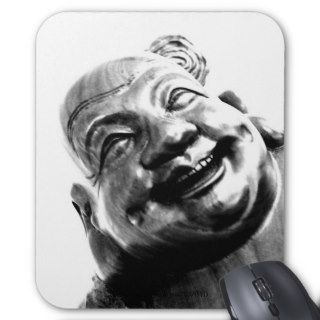 Laughing Buddha Mouse Pads