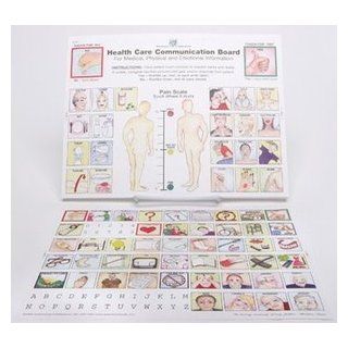 Health Care Communication Board Set of 50: Toys & Games