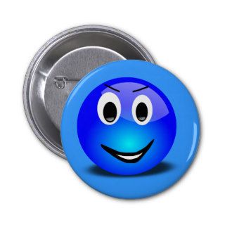 83 Free 3d Grinning Blue Smiley Face Clipart Illus Pin