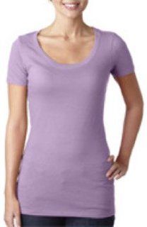 Next Level The Scoop Tee Lilac L  