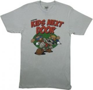 Group   Codename Kids Next Door T shirt: Adult Small   Silver: Clothing