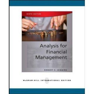 Analysis for Financial Management (9780071276269): Robert C. Higgins: Books