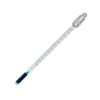 H B Instrument DURAC Plus Organic Pocket Liquid In Glass Thermometer, with White Back Glass: Science Lab Non Mercury Thermometers: Industrial & Scientific