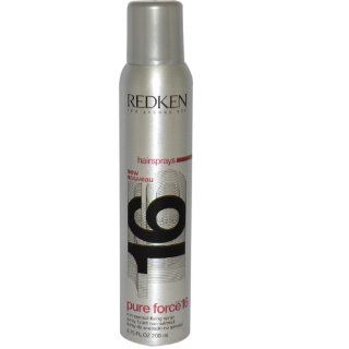 Redken Pure Force 16 Non Aerosol Fixing Spray for Unisex, 6.75 Ounce : Hair Sprays : Beauty