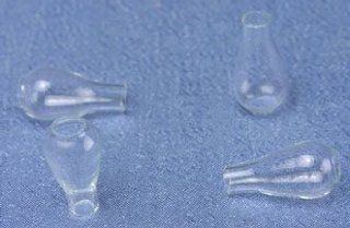 Dollhouse GLASS CHIMNEY, CLEAR, 4/PK: Toys & Games