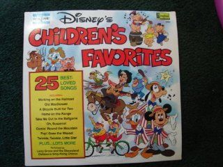 Disney's Children's Favorites Volume 1   25 Best Loved Songs Music