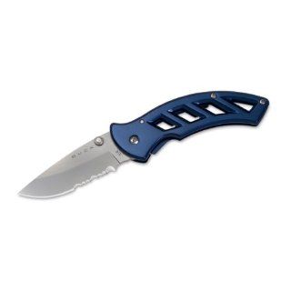 Buck 318BLX Parallex 2.8 Liner Locking Folding Knife (Midnight Blue) : Hunting Folding Knives : Sports & Outdoors