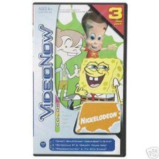Video Now Color Nickelodeon 3 Disc Jimmy Neutron Spongebob Squarepants Chalkzone: Toys & Games