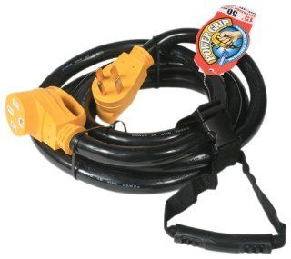 Camco 55195 50 AMP 30' Extension Cord with PowerGrip Handle Automotive