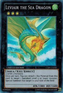 Yu Gi Oh!   Leviair the Sea Dragon (CT09 EN018)   2012 Collectors Tins   Limited Edition   Super Rare: Toys & Games