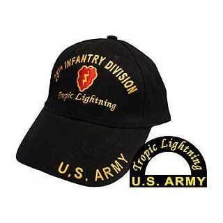 US Military Patriotic Adjustable Cap Hat   U.S. Army   25th Infantry Division Logo: Clothing