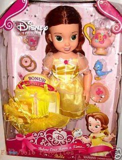 Disney Belle Doll Before Once Upon a Time 15" with Bonus Ballerina Outfit: Toys & Games