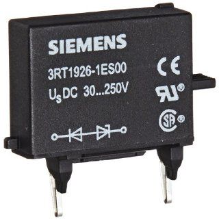 Siemens 3RT19 26 1ES00 Surge Suppressor, Diode Assembly, Plugging Onto Top, S0 Size, 30 250VDC Rated Control Supply Voltage: Motor Contactors: Industrial & Scientific