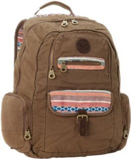 Roxy Juniors Ship Out Backpack, Brown, One Size: Basic Multipurpose Backpacks: Clothing