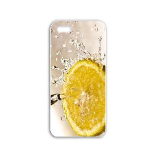 Design Apple Iphone 5/5S Photography Series lemon splash wide Others Photography Black Case of Fall Cute Cellphone Shell For Girls: Cell Phones & Accessories