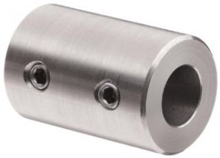 Boston Gear CR6 Shaft Coupling, Rigid (One Piece) Type, 0.250" Bore, 0.750" Outside Diameter, 1.000" Overall Length: Set Screw Couplings: Industrial & Scientific
