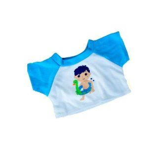 Beach Boy T Shirt Outfit Teddy Bear Clothes Fit 14"   18" Build a bear, Vermont Teddy Bears, and Make Your Own Stuffed Animals: Toys & Games