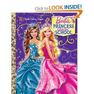 Princess Charm School (Barbie) (Little Golden Book): Mary Tillworth, Golden Books: 9780375873614:  Kids' Books