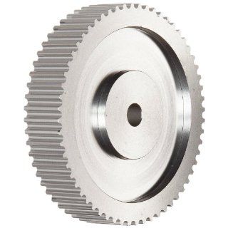 3M72X6 Ametric Aluminum HTD Timing Pulley no Flange, 3 mm Pitch, 72 Teeth, for 6 mm wide belt, 8 mm +/ 1mm Pilot Bore 68.75 mm Pitch Diameter, 33 mm Hub Diameter, 10.3 mm Face Width, 18 mm Overall Width (Mfg Code 1 080): Industrial & Scientific