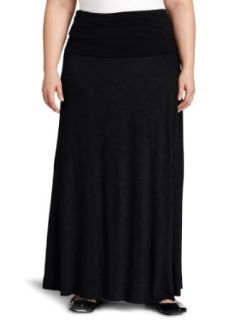 Fresh Laundry Women's Maxi Skirt, Black, Small at  Womens Clothing store: