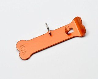 Free Engraving! PUPaTOP Dog ID Tag Bottle Opener, Orange, Standard Size : Pet Identification Tags : Pet Supplies