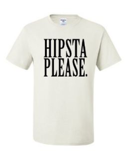 Adult Hipsta Please Hipster Please T Shirt: Clothing