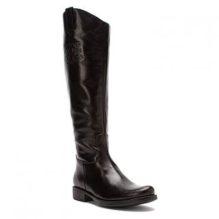 Luis Gonzalo Valerie  Women's   Black Gaucho Novillo Calf Leather