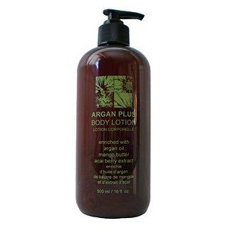 Luxo Laboratories Argan Plus Body Lotion With Acai Berry & Mango Butter 16 Fl.Oz. From Canada: Health & Personal Care