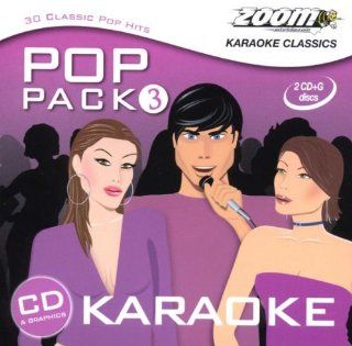 Zoom Karaoke   Pop Pack 3   Double CD+G Set: Music