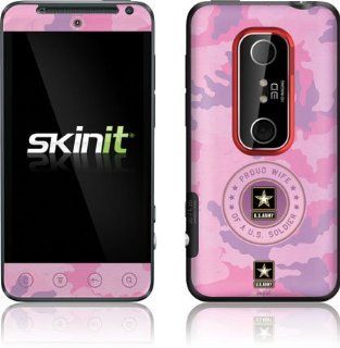 US Army   Proud Wife of a U.S. Soldier Camo   HTC EVO 3D   Skinit Skin: Cell Phones & Accessories