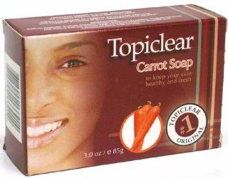 Topiclear Carrot Soap. 3.0oz [Misc.] : Beauty : Beauty