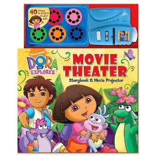 Dora the Explorer Movie Theater Story book and Movie Projector: Toys & Games