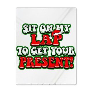 Twin Duvet Cover Christmas Santa Sit On My Lap To Get Your Present : Everything Else