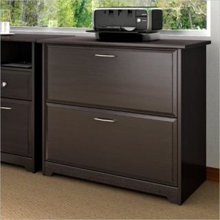 Bush Cabot Lateral File Cabinet in Espresso Oak   WC31880 03