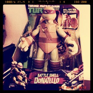 Teenage Mutant Ninja Turtles Battle Shell Donatello: Toys & Games