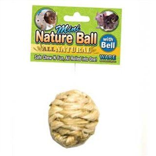 Ware Sisal Nature Small Pet Ball Chew, Mini : Pet Toy Balls : Pet Supplies