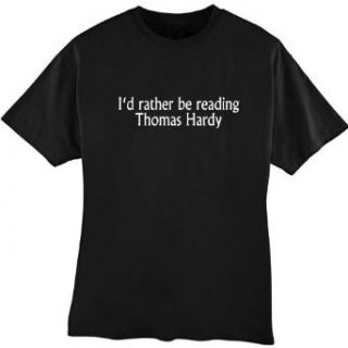 I'd Rather Be Reading Thomas Hardy Unisex T shirt Choice of Color: Clothing