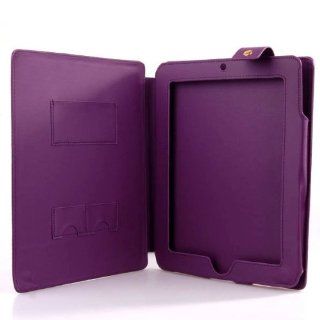 Flip Case, Cover, Stand for Apple iPad Provides Ease of Access and Protection. Comfortable, Sleek, Ergonomic!   PURPLE: Computers & Accessories