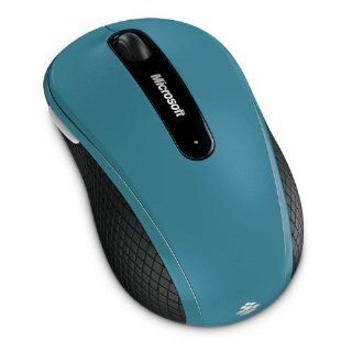 Microsoft Wireless Mobile Mouse 4000   Ocean Teal Blue Electronics