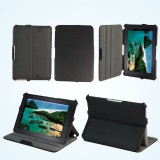 Bear Motion  Premium Folio Case for Kindle Fire HD 7 Inch Tablet Cover / Kindle Fire HD 7" Tablet Case (Wake or put your device to sleep by opening or closing the case)   Black DW: Electronics