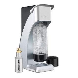 Cuisinart SMS 201S Silver Sparkling Beverage Maker with 4 ounce CO2 Cartridge Cuisinart Specialty Appliances
