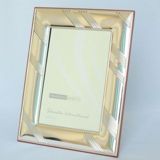 Francesco Morsetti Sterling Silver 4x6 inch Picture Frame Sterling Photo Frames & Albums