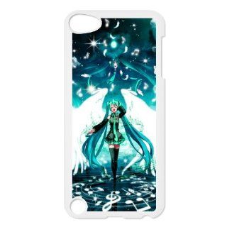 Animated Series 2 Vocaloid Print White Case With Hard Shell Cover for iPod Touch 5th: Cell Phones & Accessories